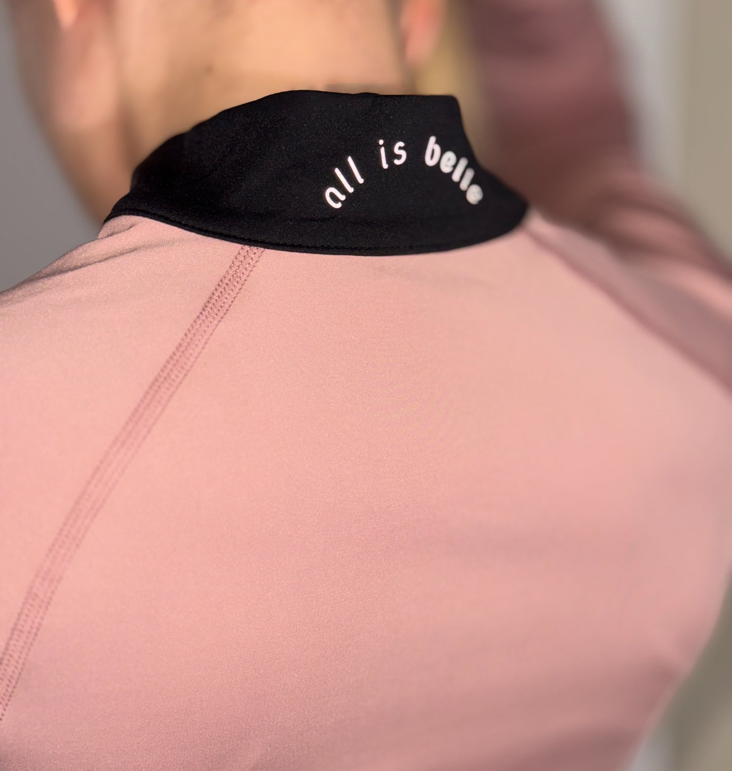 'She Is Ready' Workout Jacket in Guave